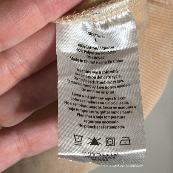 Pink Floyd Pompei Amphitheater, Lightweight Pink Sweatshirt Size Large - Picture 4 of 5